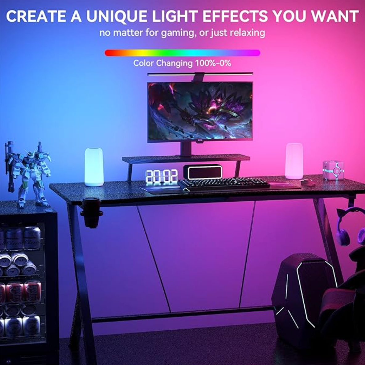Touch Bedside RGB Table Lamp