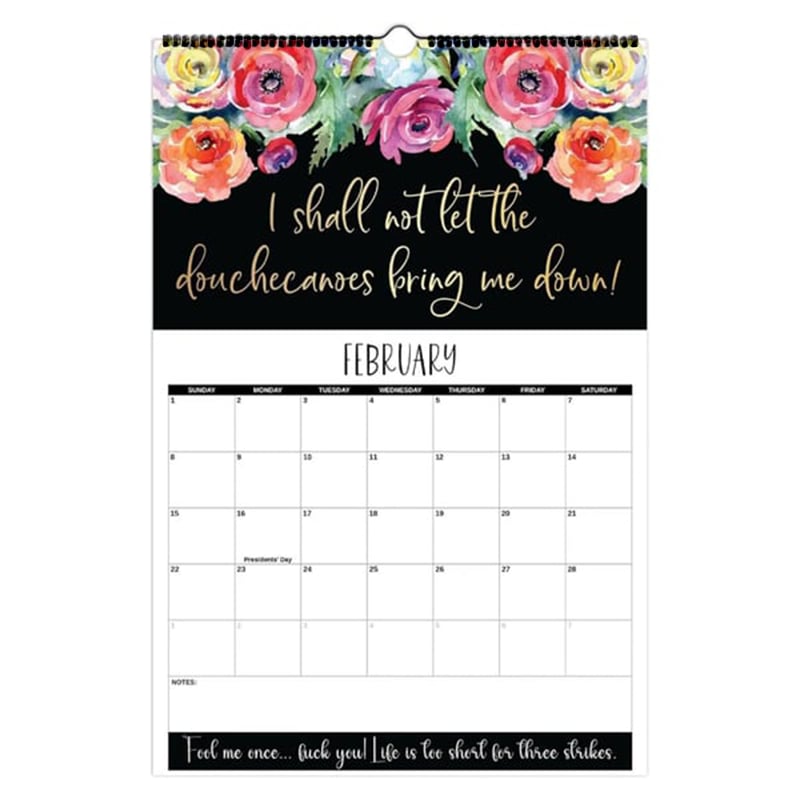 CILIFER® Here We F*cking Go Again: 2026 Swear Calendar for Tired-Ass Women