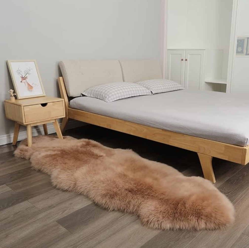 Fluffy Sheepskin Rug