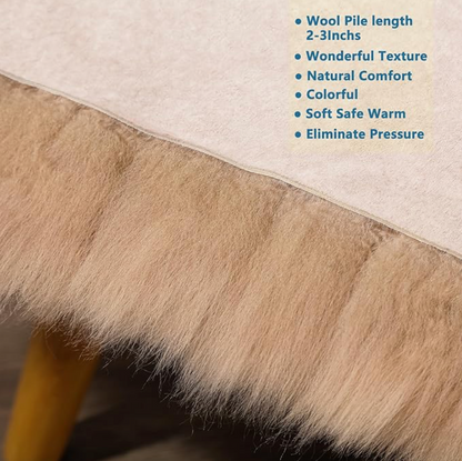 Fluffy Sheepskin Rug