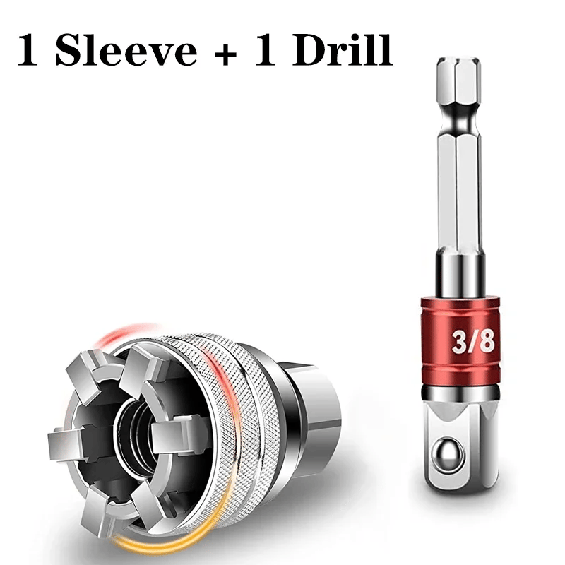 Adjustable sleeve + extension rod