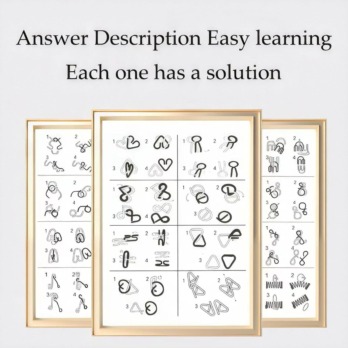 CILIFER® The Best Christmas Gift🎁 Metal Montessori Puzzle Solving