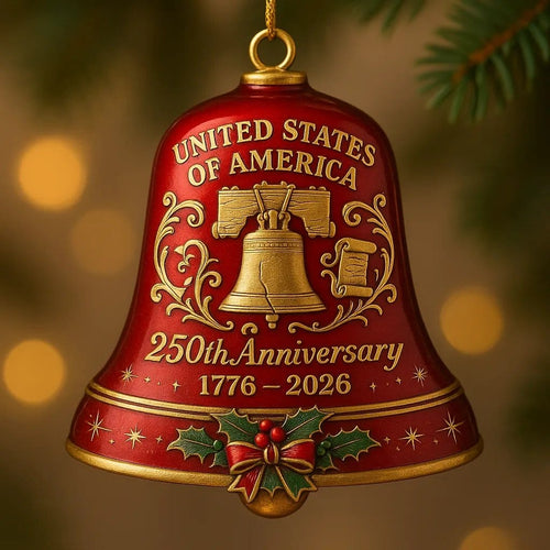Cilifer®United States 250th Anniversary Bell Ornament