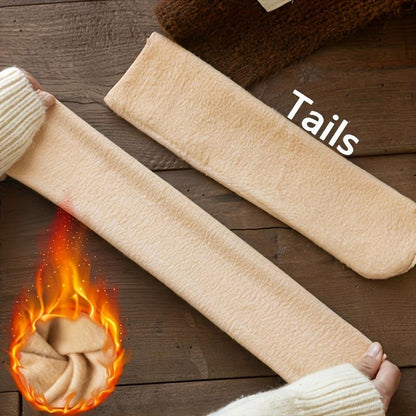 SFRCORD® 5 pairs of thick fleece-lined. warm.  snow socks