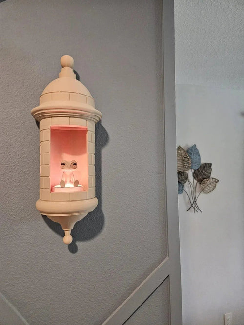 Puerto Rican Garita Wall Coqui Lamp