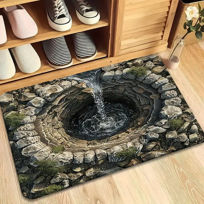 CILIFER® 🔥Visual Illusion Endless Abyss Pattern HD Printed Non-Slip Doormat😃Same as in the video