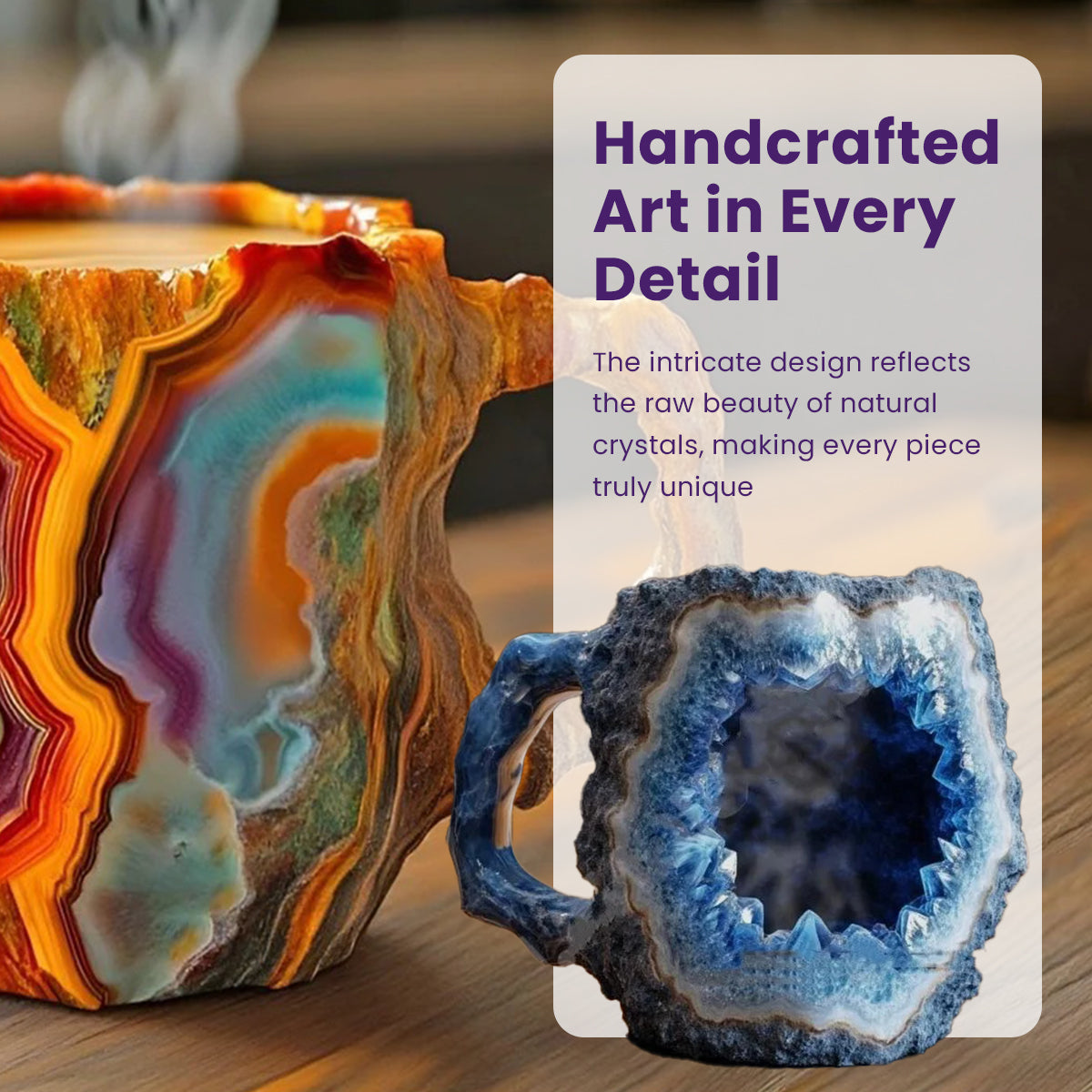 Mineral Crystal Coffee Mug
