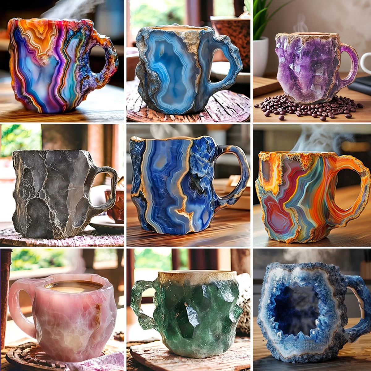 Mineral Crystal Coffee Mug